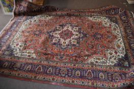Modern Tabriz rug 2.86m x 2.05m