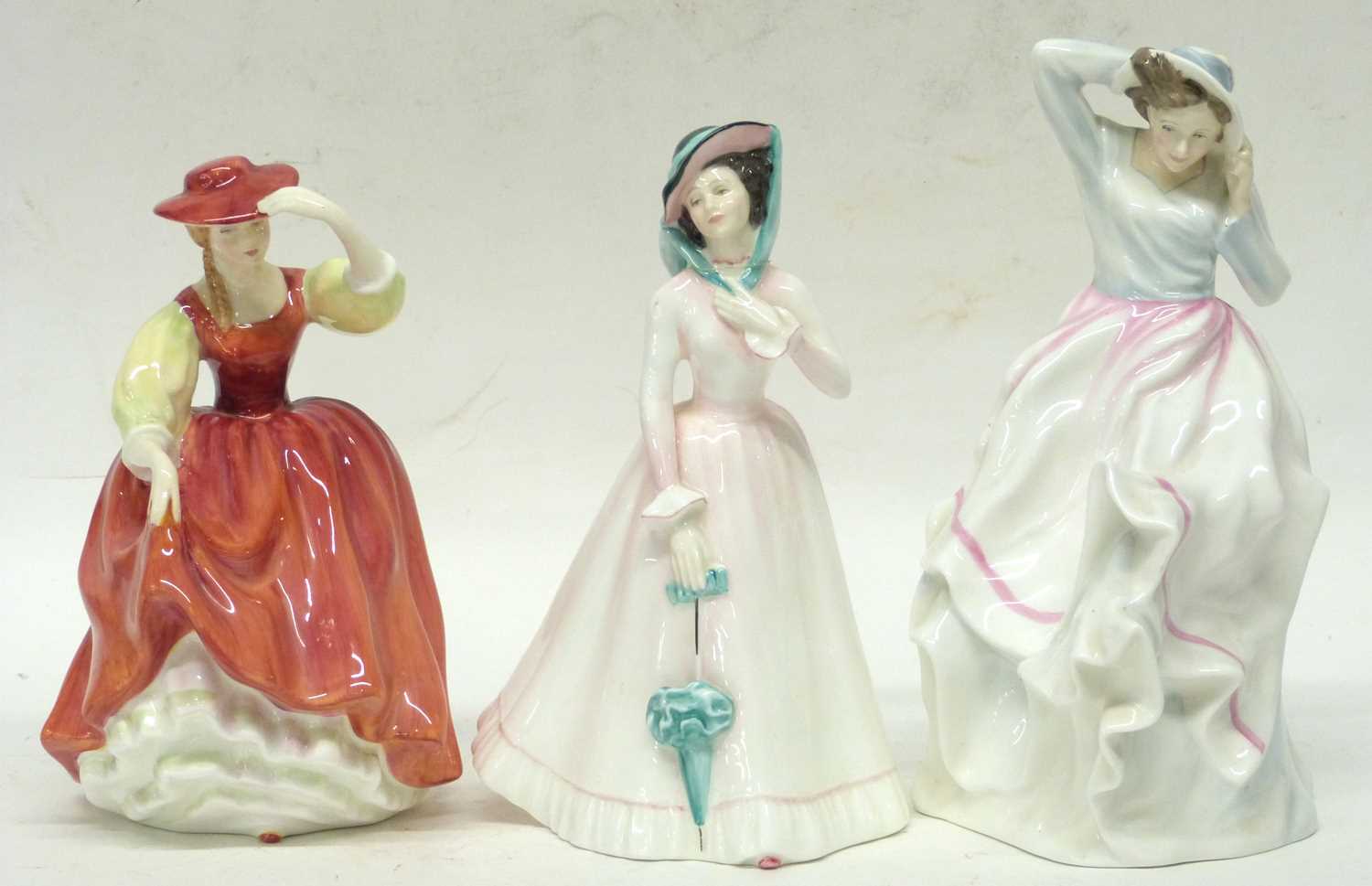 Group of three Royal Doulton figures with original boxes including Veronica HN3505, Buttercup 2399 - Image 2 of 4