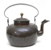 Vintage copper kettle possibly Georgian