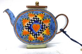 Enamel model of a teapot modelled by Charlotte Di Vita Collections limited edition