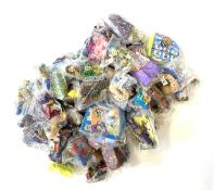 A large quantity of bagged fast-food gift toys, to include Disney, The Simpsons, Action Man,