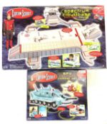 2 x boxed Captain Scarlet Electronic Playsets (a/f, without figurines) by Vivid Imaginations /
