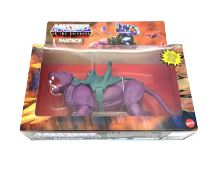 A 2020 boxed Masters of the Universe Panthor action figure, by Mattel