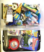 Large quantity of vintage Thunderbirds memorabilia.To include books, figurines, vehicles, maze