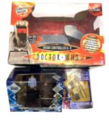 A mixed lot of Dr Who / Sarah Jane Adventures collectibles to include: - 2004 Dr Who boxed 1/4