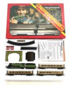 A complete boxed Hornby Railways 00 gauge Electric Train Set - The Flying Scotsman R176