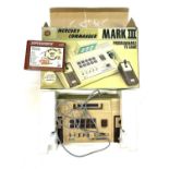 A Mercury Commander Mark III Programmable Electronic TV Game, in original box.
