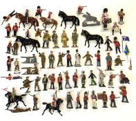 A good collection of toy lead soldiers, to include some Del Prado, but most unnamed.