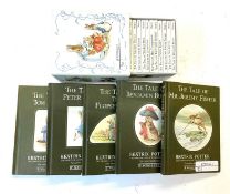 Mixed lot of Beatrix Potter collectible book sets, to include: - A complete boxed set of 'The