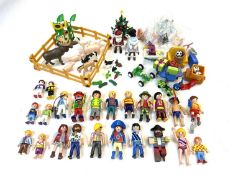 A quantity of genuine Playmobil figures/people, animals and parts from the 2021 Playmobil advent