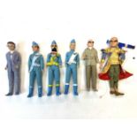 A collection of talking Thunderbirds dolls / figures. To include: - Brains (TBF04) - Alan Tracey -
