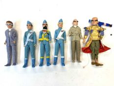 A collection of talking Thunderbirds dolls / figures. To include: - Brains (TBF04) - Alan Tracey -