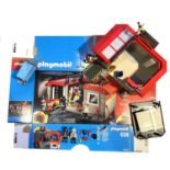 Playmobil 5663 City Action Take Along Fire Station. With box (flat packed), some small components