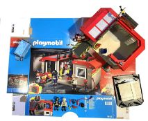 Playmobil 5663 City Action Take Along Fire Station. With box (flat packed), some small components
