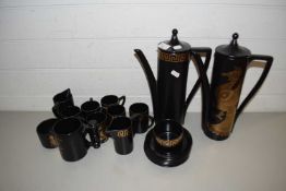 QUANTITY OF PORTMEIRION PHOENIX PATTERN AND OTHER COFFEE WARES