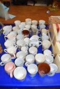 LARGE COLLECTION OF VARIOUS ROYALTY COMMEMORATIVE MUGS