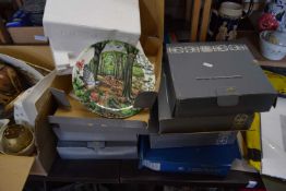 QUANTITY OF BOXED WEDGWOOD COLLECTORS PLATES