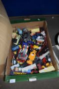 BOX OF VARIOUS TOY CARS