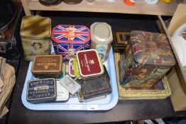 MIXED LOT: VINTAGE TOBACCO AND OTHER TINS