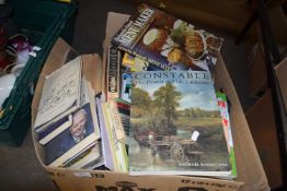 BOX OF ASSORTED BOOKS