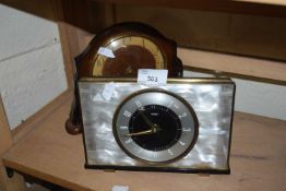 THREE VARIOUS 20TH CENTURY CLOCKS TO INCLUDE SMITHS AND METAMEC
