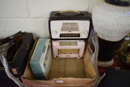 MIXED LOT: THREE VINTAGE RADIOS COMPRISING AN ULTRA, A MASTERRADIO AND ONE OTHER (3)