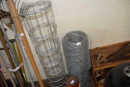 TWO PART ROLLS OF STOCK FENCING