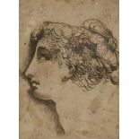 British School, Late 18th/Early 19th Century, Two portrait engravings; one of Lady Hamilton (