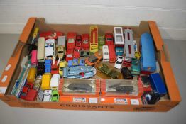 BOX OF VARIOUS ASSORTED TOY VEHICLES