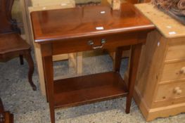 REPRODUCTION MAHOGANY SIDE TABLE, 70 CM WIDE