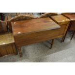 VICTORIAN MAHOGANY PEMBROKE TABLE, 96 CM WIDE