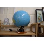 VINTAGE GLOBE LAMP