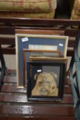 MIXED LOT: ASSORTED PICTURES AND MIRRORS