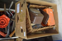 THREE BOXES OF VARIOUS TOOLS, GARAGE CLEARANCE ITEMS