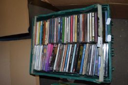 ONE BOX OF ASSORTED CD'S