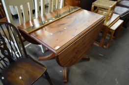 PINE DROP LEAF DINING TABLE