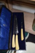 CASED CARVING SET