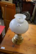 SMALL BRASS BASED TABLE LAMP