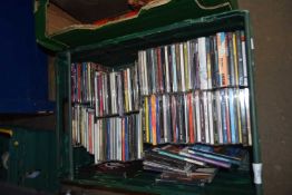 ONE BOX OF VARIOUS ASSORTED CD'S