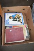 BOX OF BOOKS TO INCLUDE BLUE PETER ANNUALS