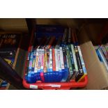 BOX OF ASSORTED DVD'S