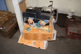 MIXED LOT: THREE BOXES OF CONTINENTAL ELECTRIC POWER TOOLS COMPRISING A PLANER, A ROUTER AND A
