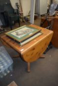 PINE DROP LEAF KITCHEN TABLE