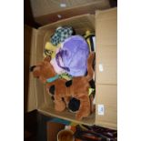 BOX OF SOFT TOYS