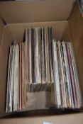 ONE BOX OF MIXED RECORDS