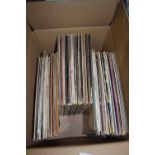 ONE BOX OF MIXED RECORDS