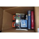 BOX OF VARIOUS ASSORTED BOOKS, HISTORICAL INTEREST