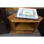 PINE CORNER TELEVISION CABINET