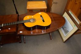 OVAL DROP LEAF COFFEE TABLE