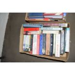 ONE BOX OF PAPERBACK BOOKS